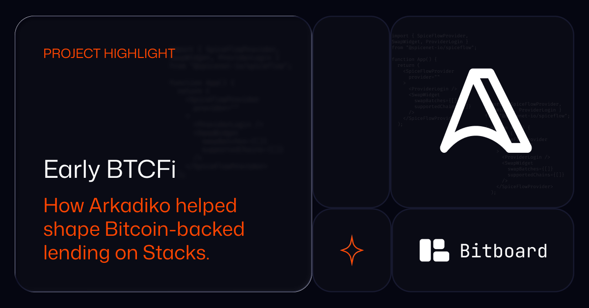 Arkadiko Bitcoin-backed credit protocol on Stacks with USDA stablecoin, overcollateralized vaults, liquidity, and liquidation risk
